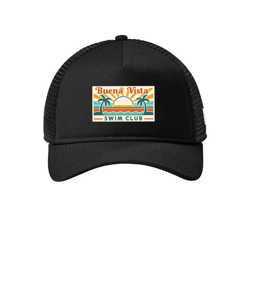 Buena Vista Swim Club New Era® A-Frame Snapback Mesh Back Cap NE212