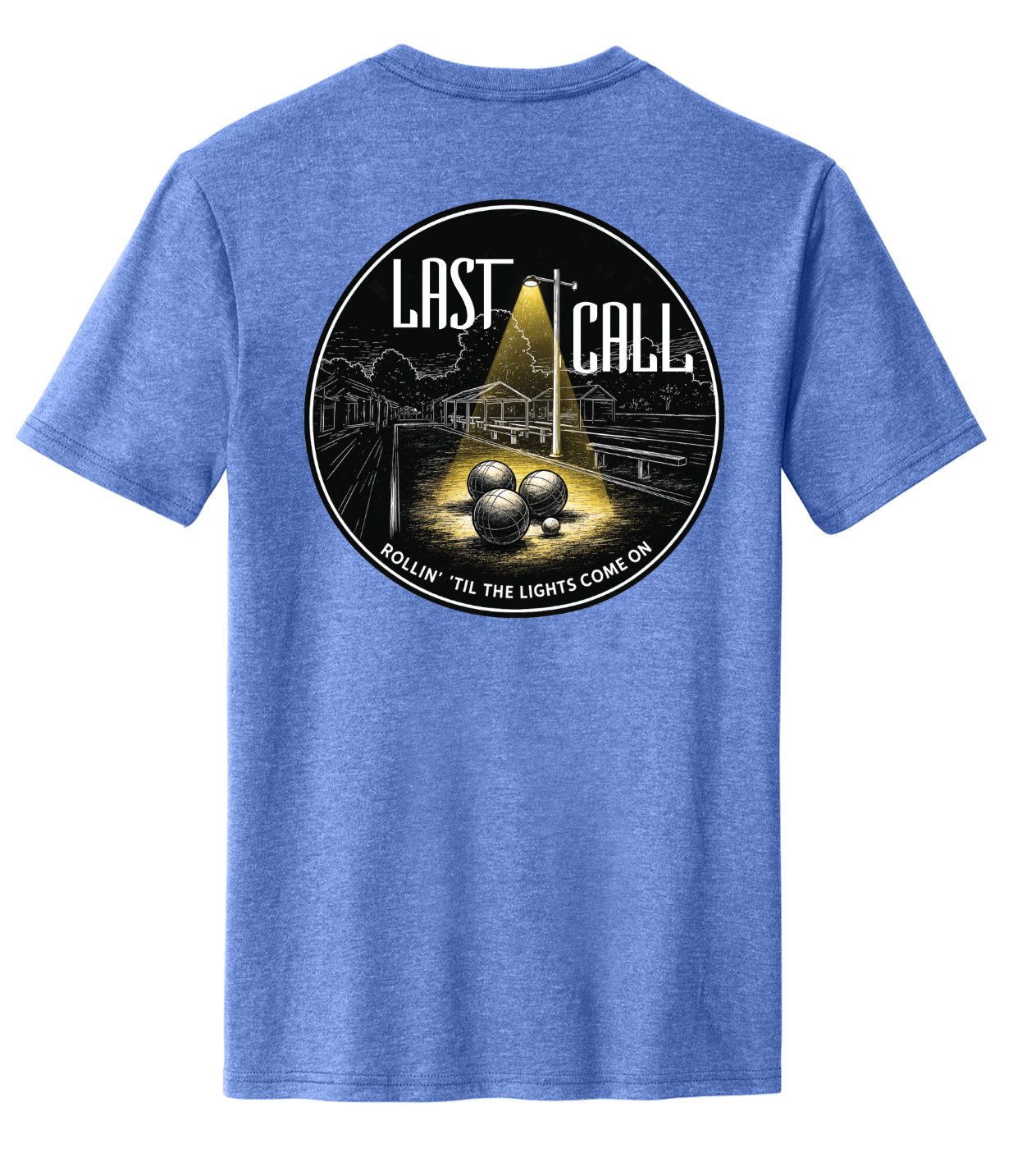 Last Call Bocce District® Perfect Blend® CVC Tee DM108