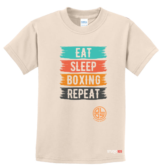 Eat Sleep Boxing Repeat - PC54Y - Youth