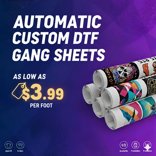Auto Gang Sheet Builder - Custom DTF Transfer