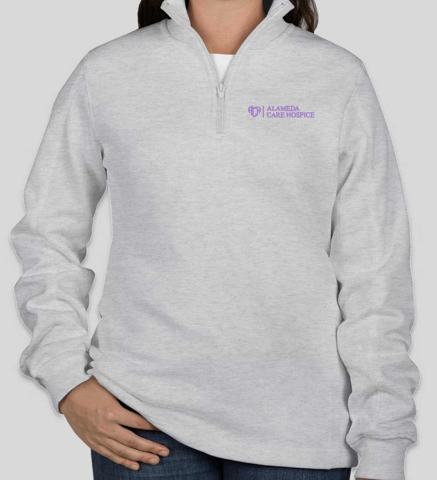 ACH Custom Women's 1/4-Zip Sweatshirt - LST253
