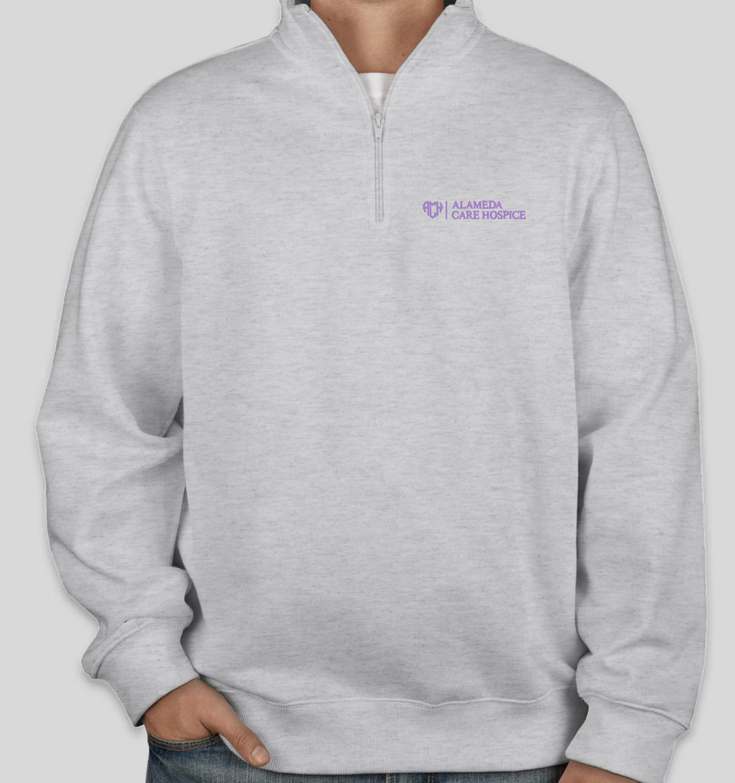 ACH Custom Men's 1/4-Zip Sweatshirt - ST253