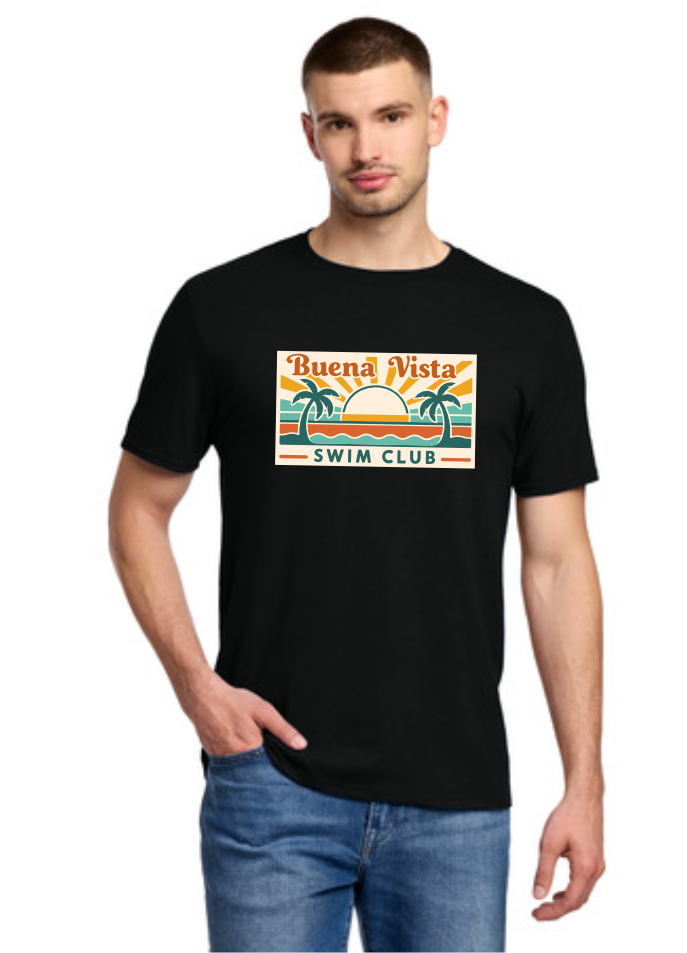 Buena Vista Swim Club Premium Blend Ring-Spun T-Shirt - 560MR