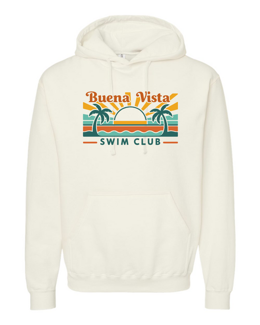 Buena Vista Swim Club Unisex Fleece Hooded Sweatshirt - 320